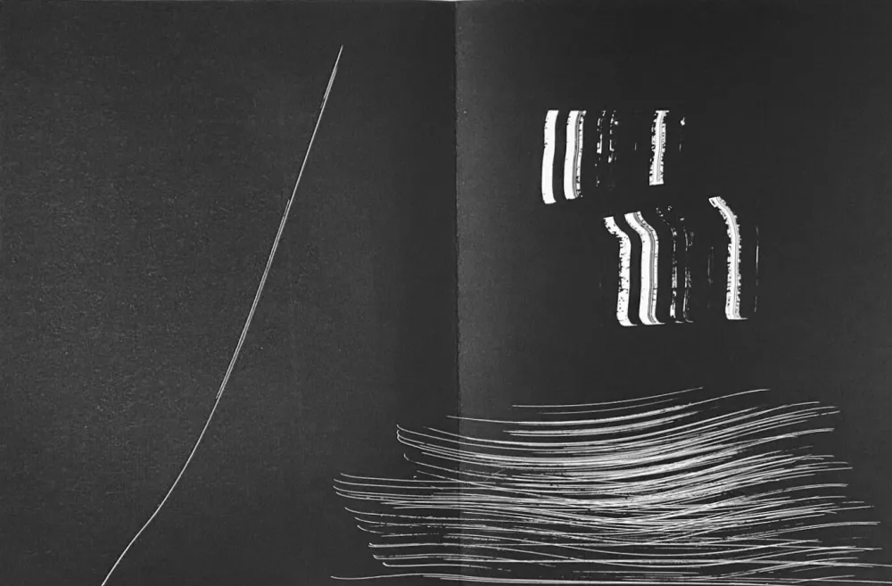 リトグラフ Hartung - Farandole