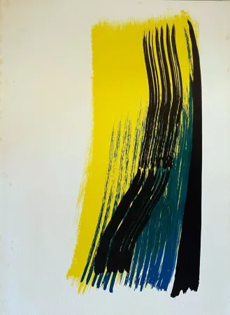 リトグラフ Hartung - Farandole