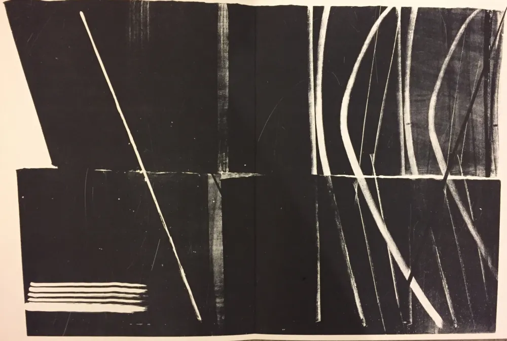 リトグラフ Hartung - Farandole 12