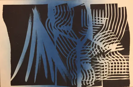 リトグラフ Hartung - Farandole 15