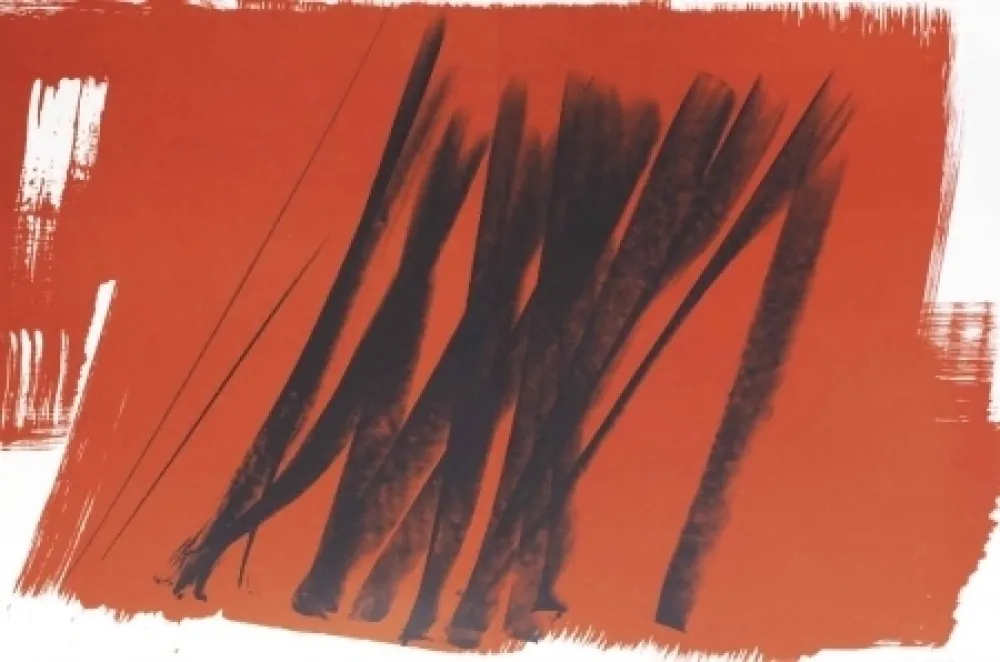 リトグラフ Hartung - Farandole 15