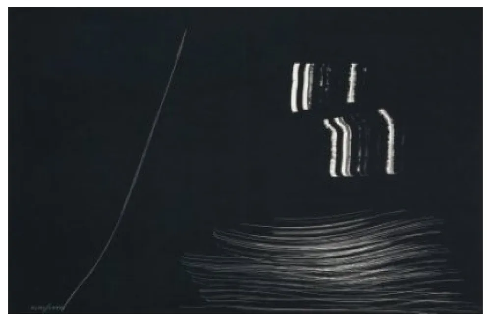 リトグラフ Hartung - Farandole