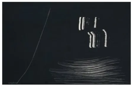 リトグラフ Hartung - Farandole