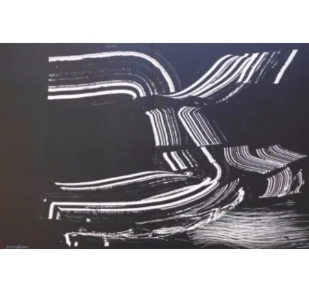 リトグラフ Hartung - Farandole 4