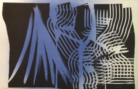 リトグラフ Hartung - Farandole