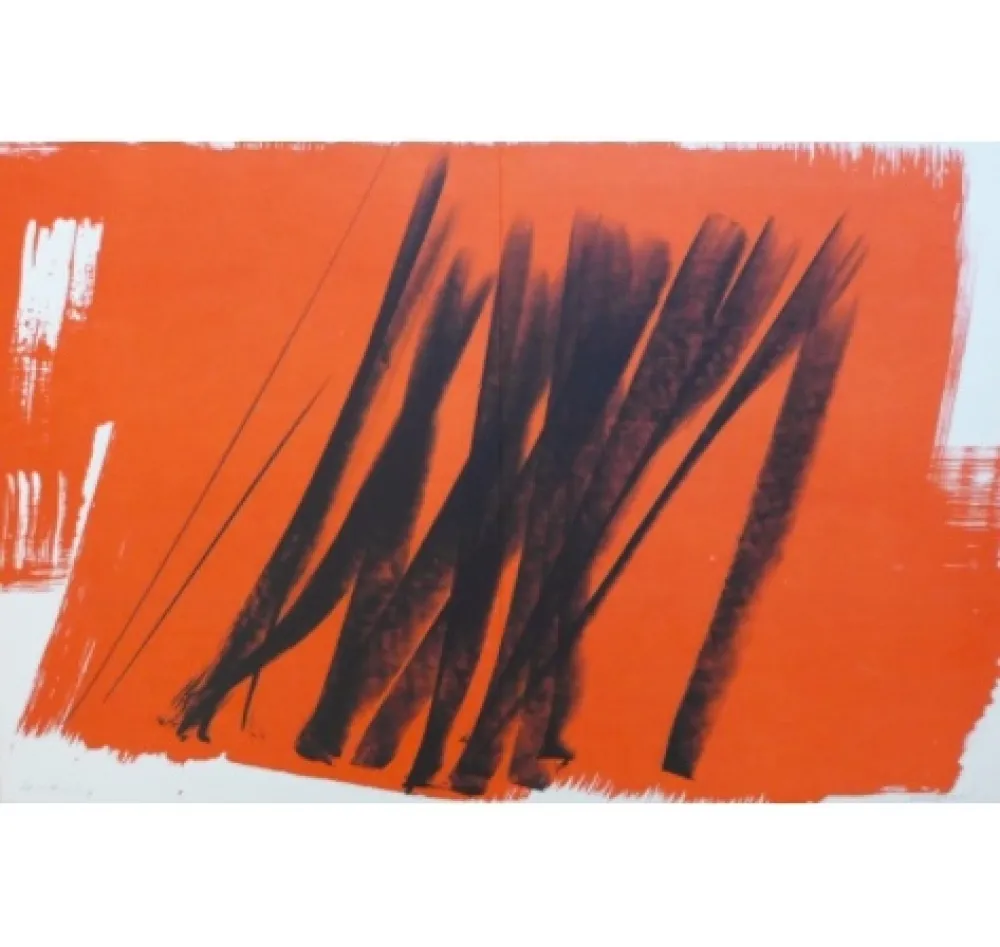 リトグラフ Hartung - Farandole 8