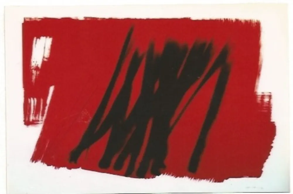 リトグラフ Hartung - Farandole