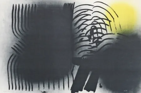 リトグラフ Hartung - Farandole II