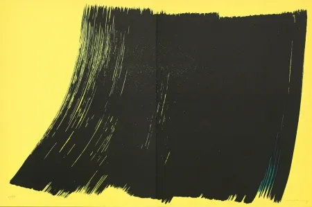 リトグラフ Hartung - Farandole IV