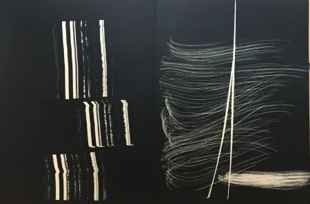 リトグラフ Hartung - Farandole J