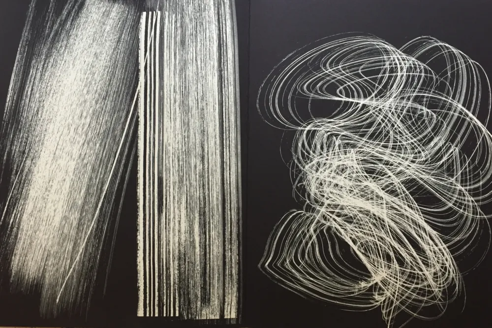 リトグラフ Hartung - Farandole L