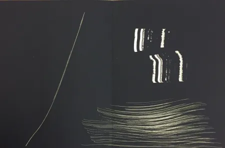 リトグラフ Hartung - Farandole M