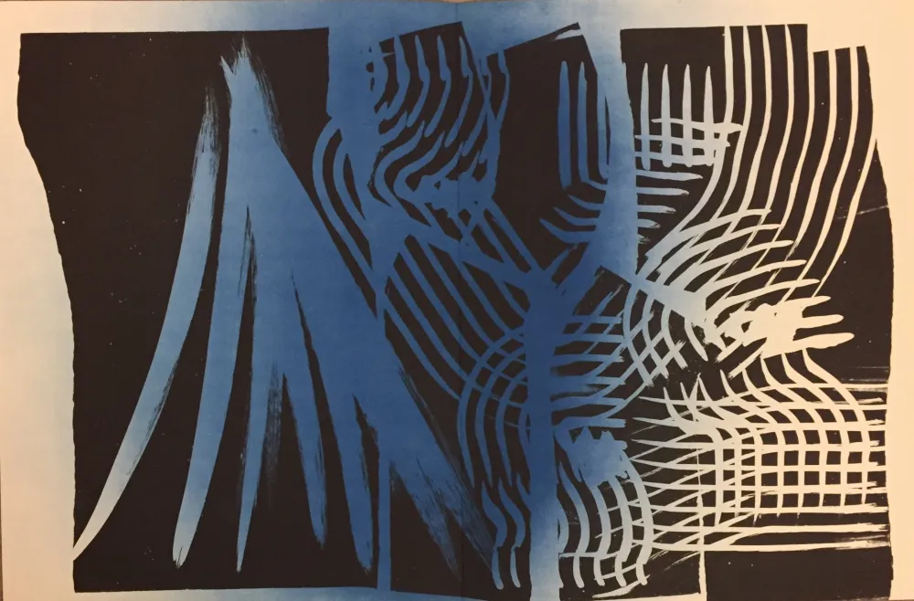 リトグラフ Hartung - Farandole O