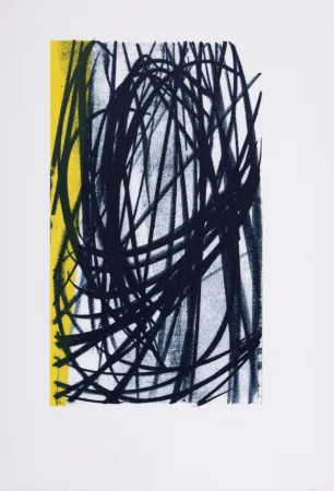 リトグラフ Hartung - Gedanken (#1), 1987-88