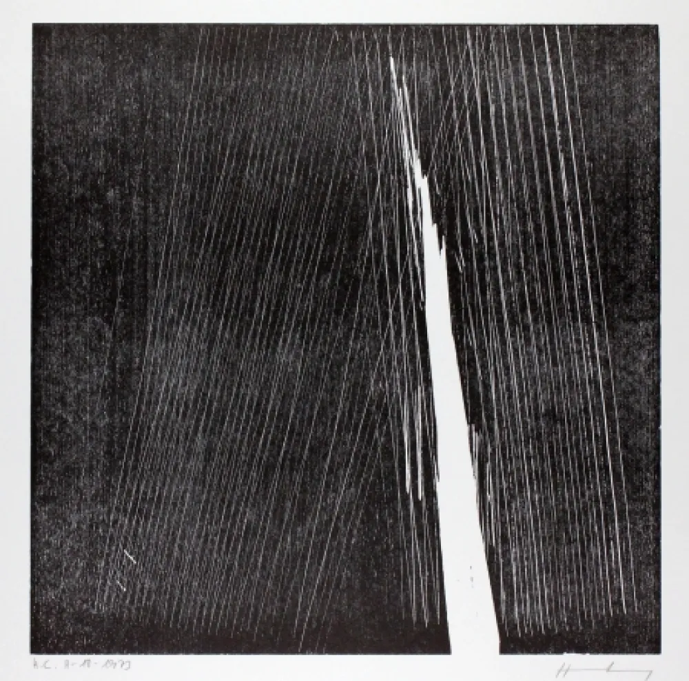 木版 Hartung - H-18-1973