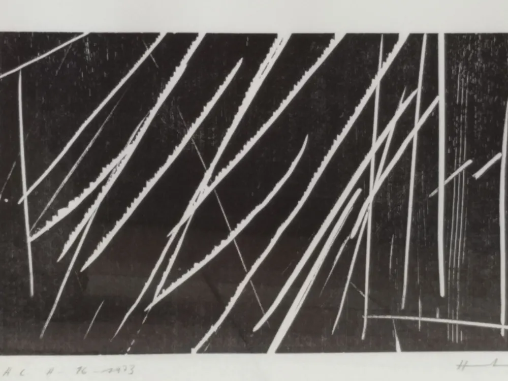 リトグラフ Hartung - H16