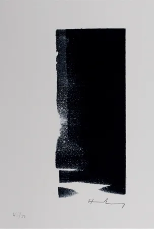 リトグラフ Hartung - Hans Hartung – Gedanken (A), 1987-88 – Hand-signed!