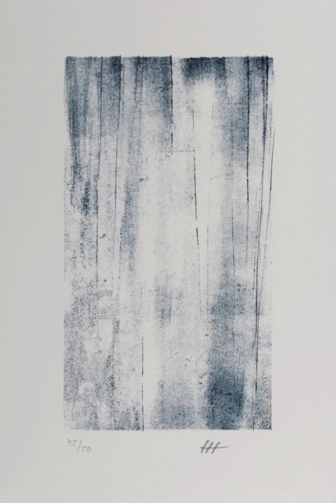 リトグラフ Hartung - Hans Hartung – Gedanken (D), 1987-88 – Hand-signed!