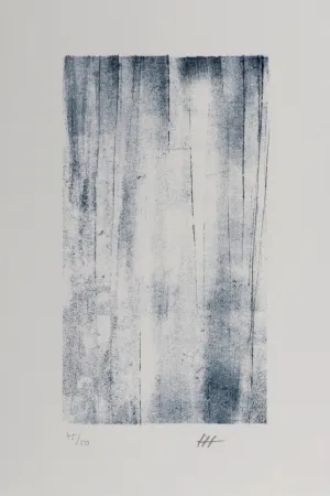 リトグラフ Hartung - Hans Hartung – Gedanken (D), 1987-88 – Hand-signed!