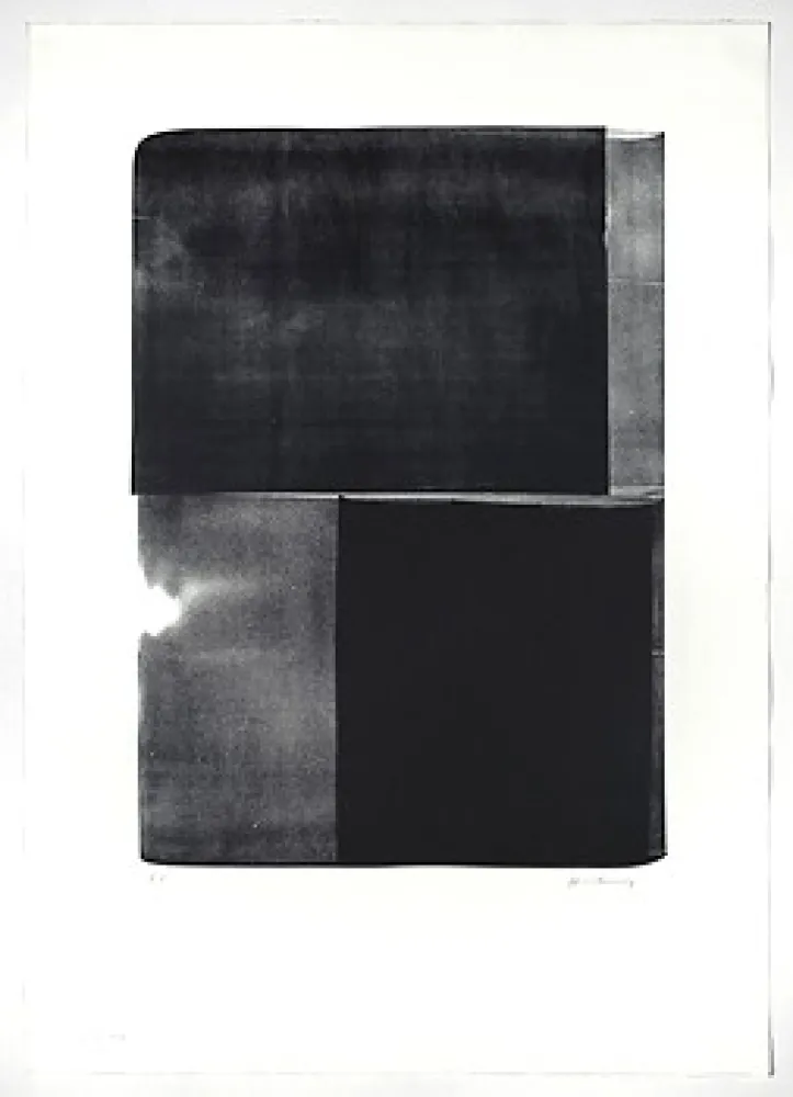 リトグラフ Hartung - L-07