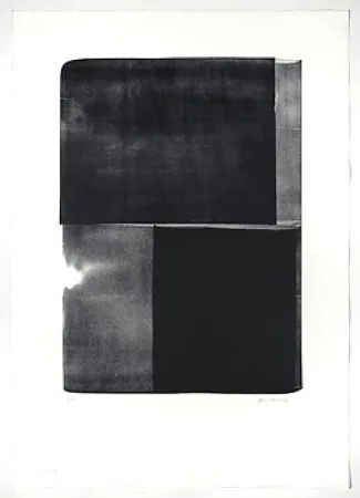 リトグラフ Hartung - L-07