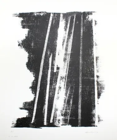 リトグラフ Hartung - L-1