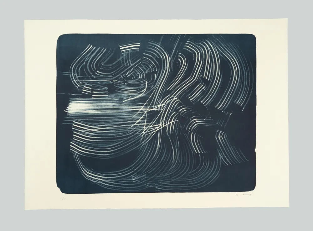 リトグラフ Hartung - L-10-1973