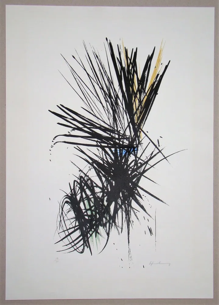 リトグラフ Hartung - L 12