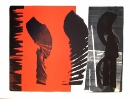 リトグラフ Hartung - L-14