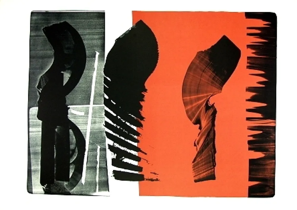 リトグラフ Hartung - L-14B