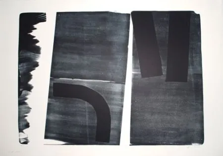 リトグラフ Hartung - L-15-1974 