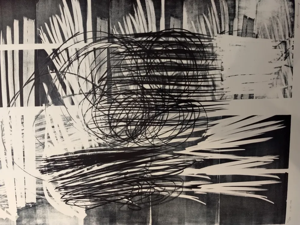 リトグラフ Hartung - L-16B