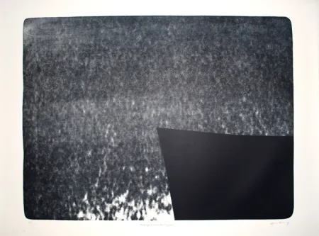 リノリウム彫版 Hartung - L-25 - Hommage à Eva Bergman