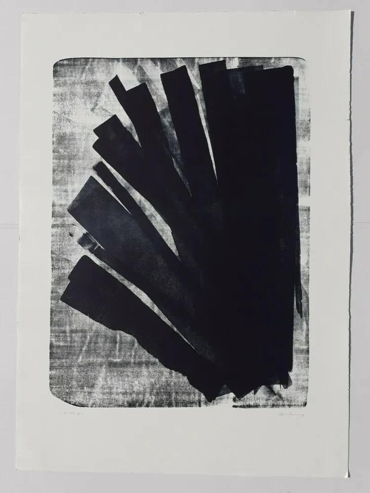 リトグラフ Hartung - L-58-1973