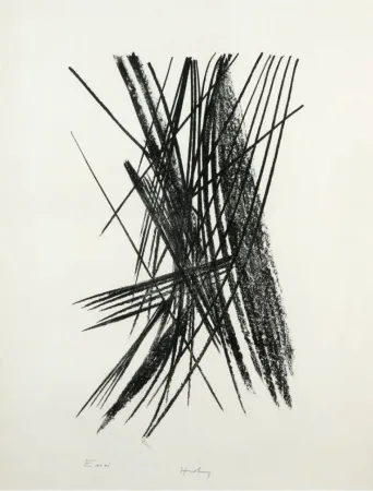 リトグラフ Hartung - L16