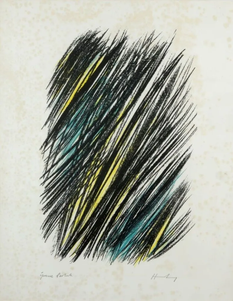 リトグラフ Hartung - L19