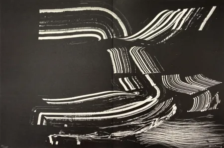 リトグラフ Hartung - Lithograph XII from Farandole