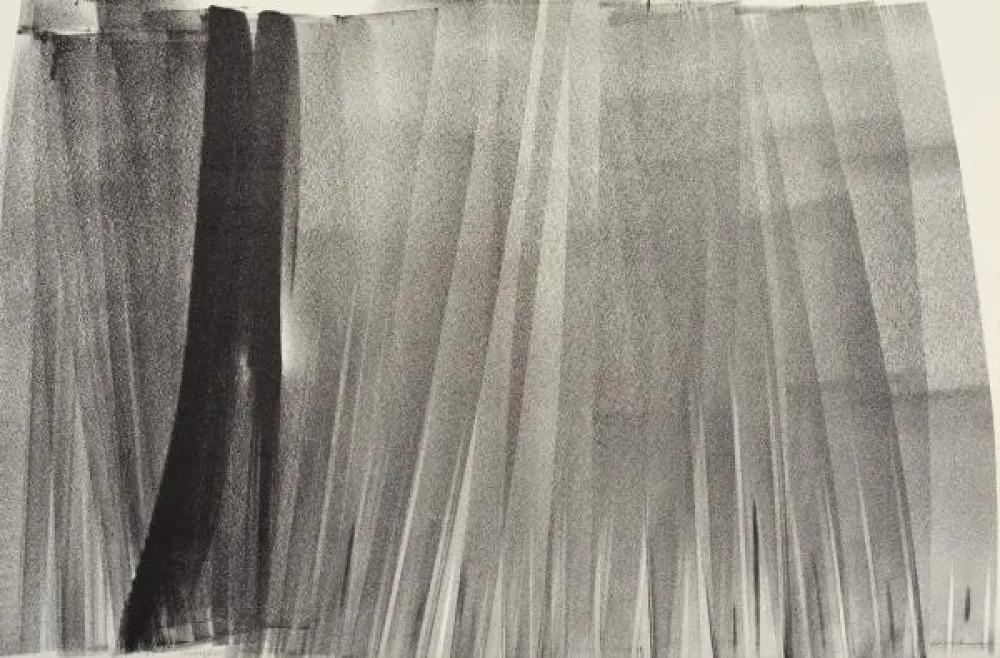 リトグラフ Hartung - Lithographie originale. Signée. 