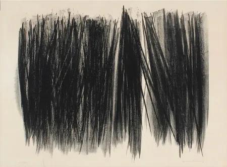 リトグラフ Hartung - Litograph L105