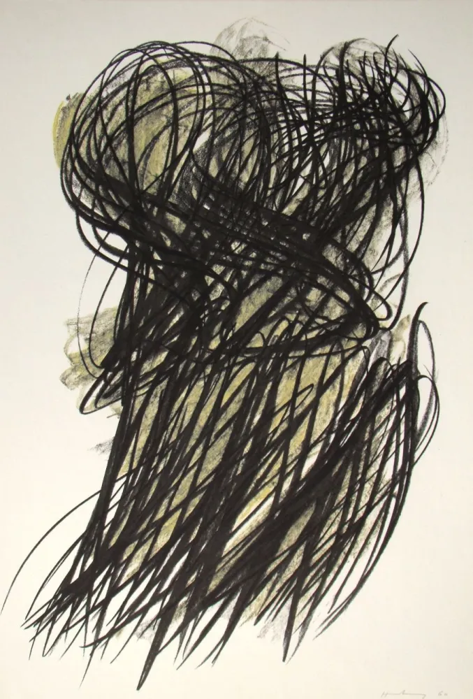 リトグラフ Hartung - Pastel P. 1960-166