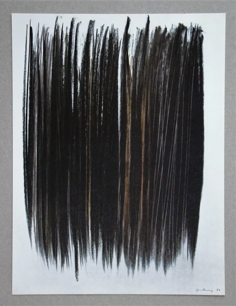 リトグラフ Hartung - Pastel P.1960-76