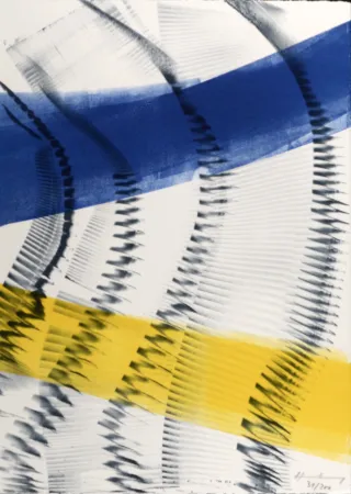 リトグラフ Hartung - Peindre, 1974 - Hand-signed