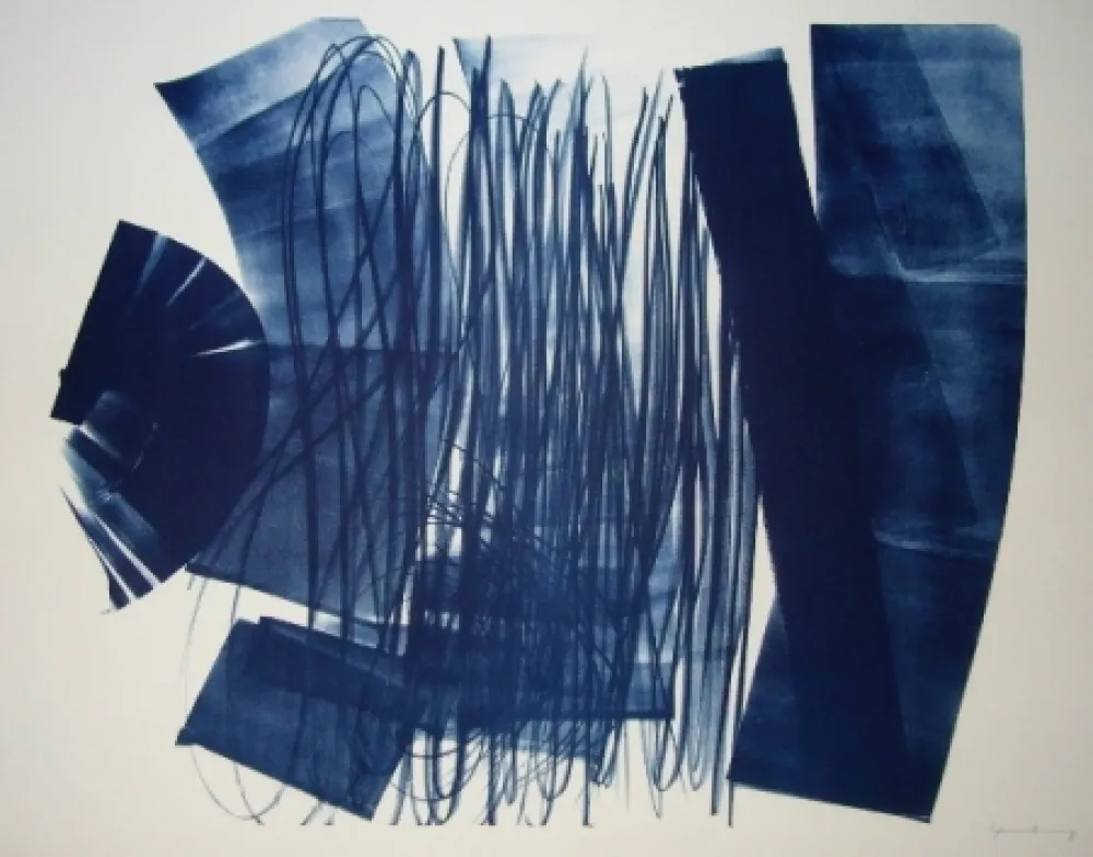 リトグラフ Hartung - Sans titre