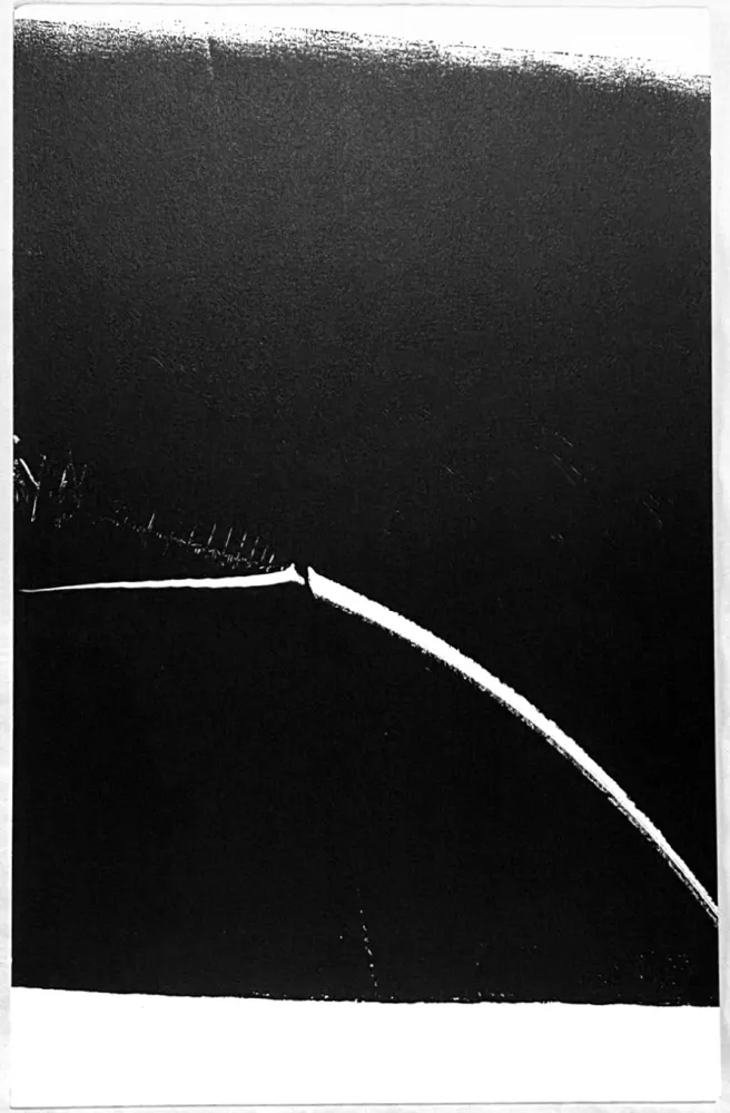 リトグラフ Hartung - Untitled