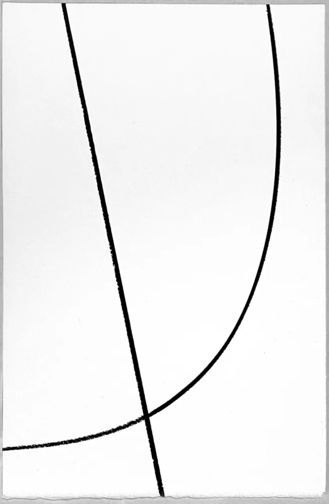 リトグラフ Hartung - Untitled,