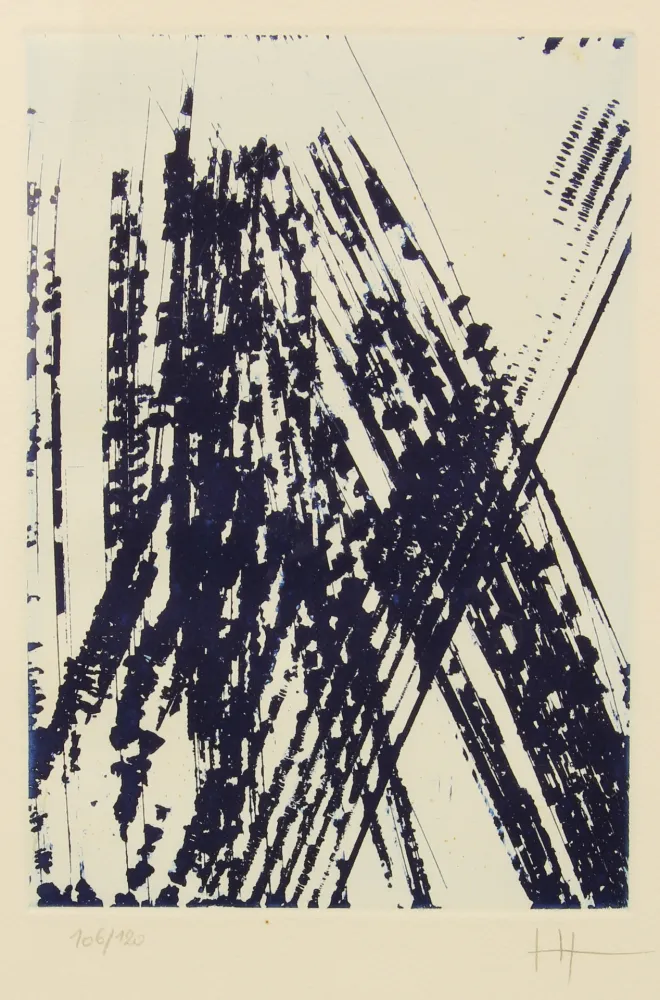 彫版 Hartung - UNTITLED