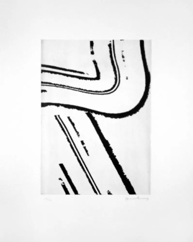 エッチング Hartung - Untitled