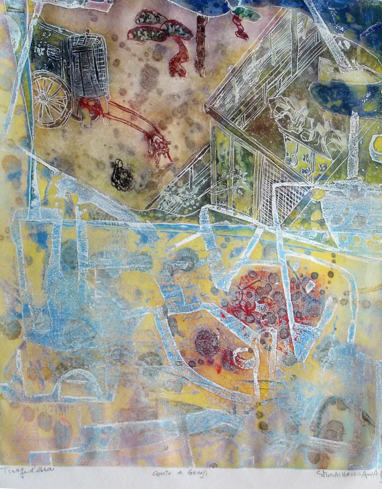 彫版 Hasegawa - Contes de Gengi 