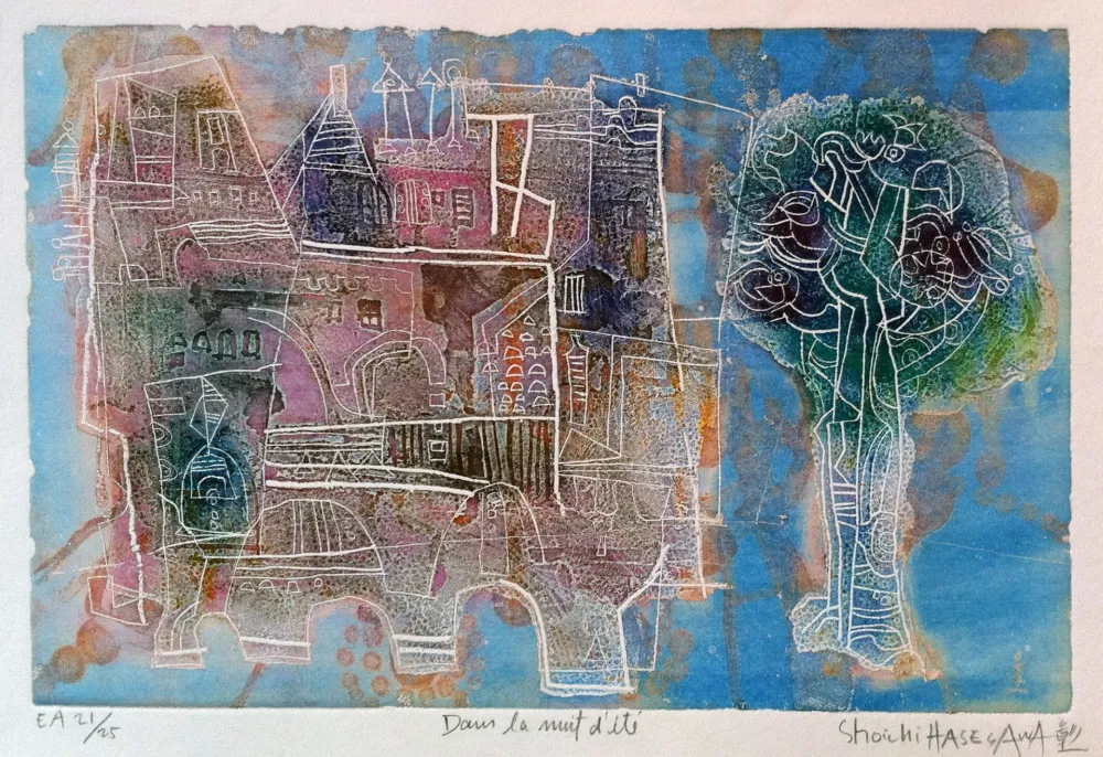 彫版 Hasegawa - Dans La nuit d'été 
