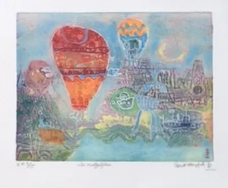 彫版 Hasegawa - Les Montgolfieres 